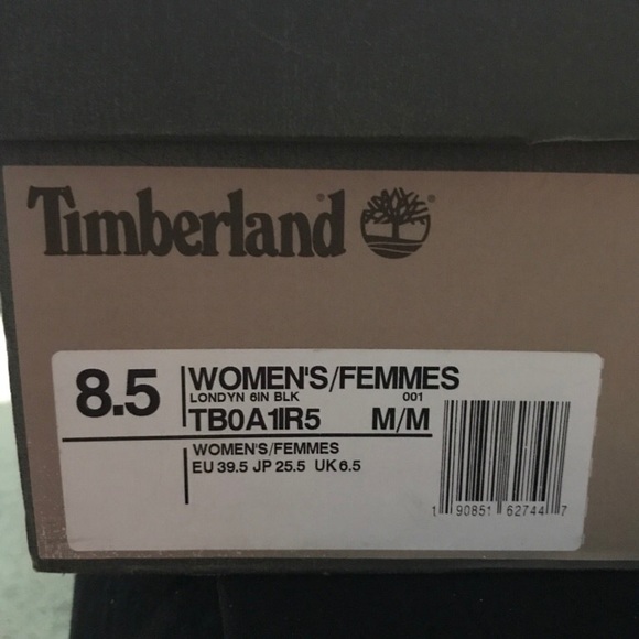 Black Timberland Boots - Picture 5 of 5